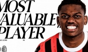 传射建功，莱奥当选米兰本场最佳球员